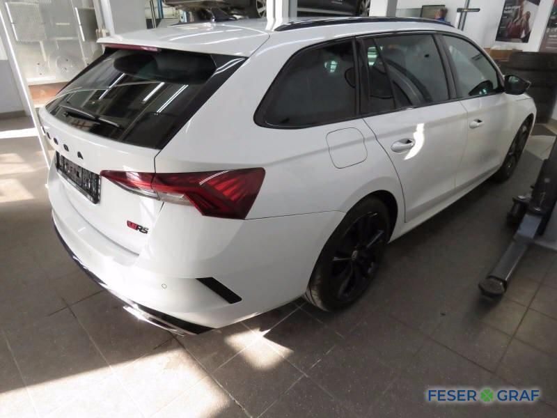 Gebraucht Skoda Octavia RS 200 PS (147 kW) 2021 Moonweiss metallic Kombi