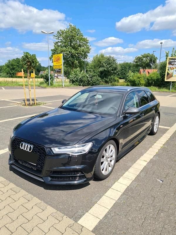 Schwarz Gebraucht 2015 Audi A6 S-Line Kombi | 11.900 € (Superpreis) - Bild 1/4