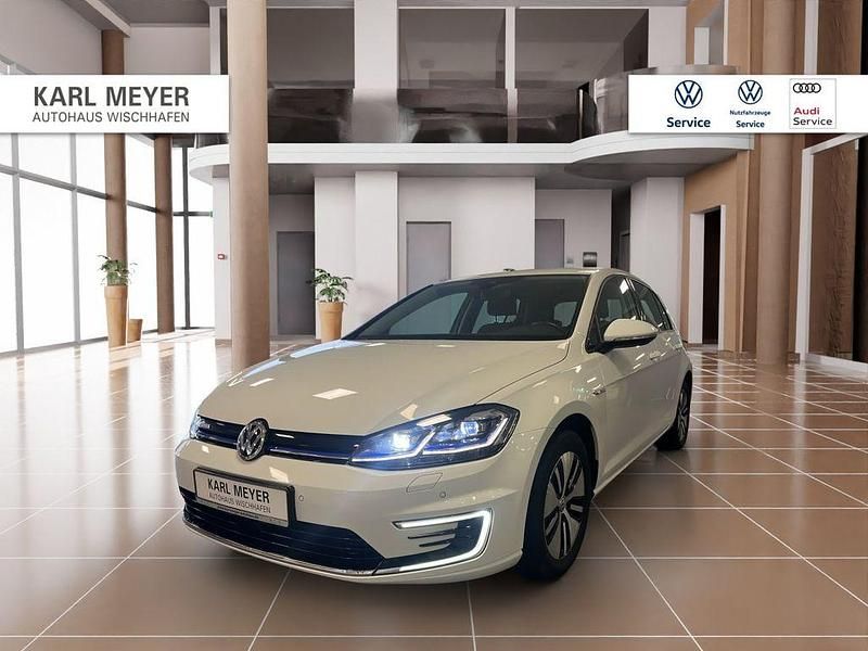 Weiß Gebraucht 2020 VW e-Golf Kleinwagen | 16.890 € (Fairer Preis) - Bild 1/4
