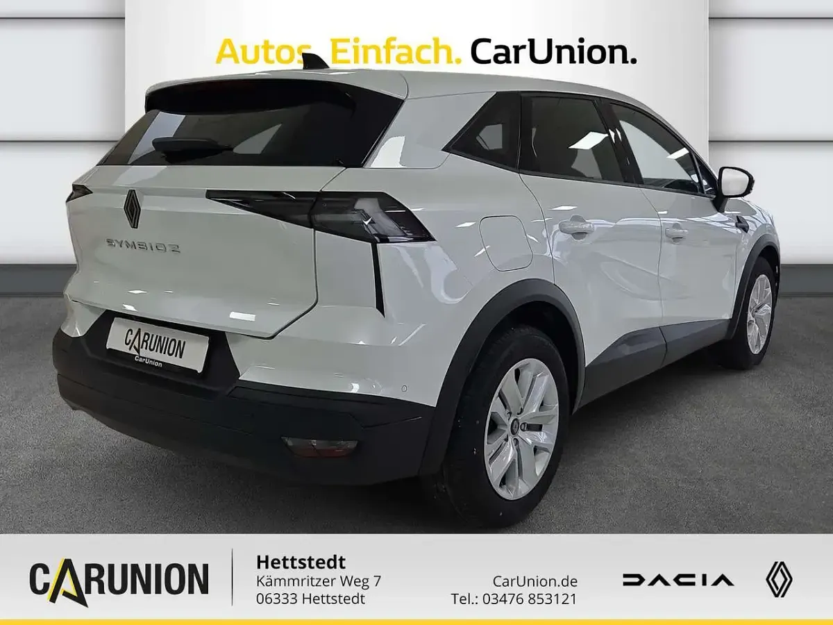 Ny Renault Symbioz Evolution 141 HK (103 kW) 2026 Hvid SUV