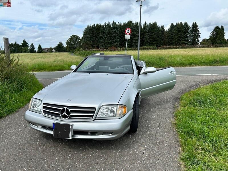 Silber Gebraucht 1999 Mercedes SL500 AMG Cabrio | 26.999 € (Guter Preis) - Bild 1/4