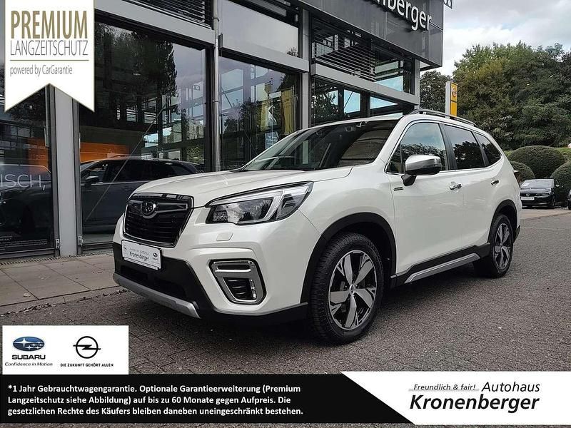 Crystal white pearl Gebraucht 2021 Subaru Forester Platinum SUV | 29.790 € (Fairer Preis) - Bild 1/4