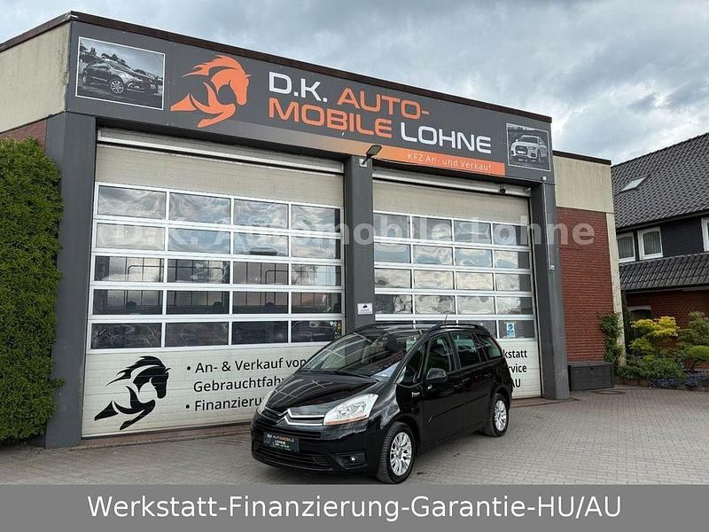 Schwarz Gebraucht 2009 Citroën Grand C4 Picasso Tendance Van / Kleinbus | 2.990 € (Superpreis) - Bild 1/4