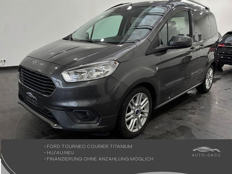 Gebraucht Ford Tourneo Courier Titanium 101 PS (74 kW) 2019 Grau Van / Kleinbus
