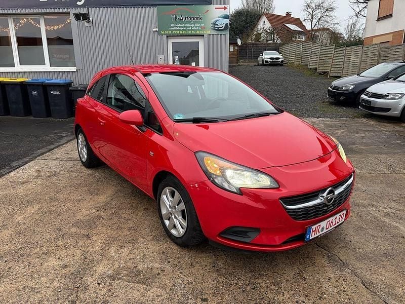 Gebraucht Opel Corsa Edition 69 PS (50 kW) 2015 Rot Kleinwagen