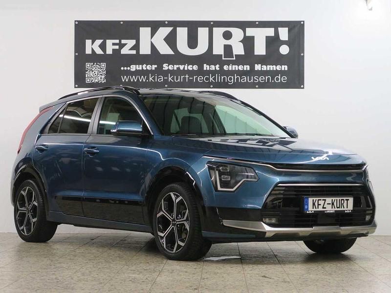 Mineral blau (metallic) Gebraucht 2022 Kia Niro Spirit SUV | 27.990 € (Guter Preis) - Bild 1/4