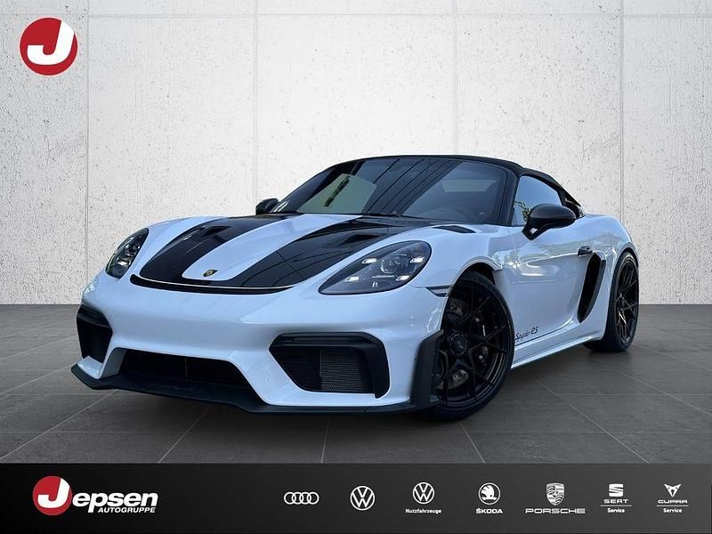 Weiß Neu 2025 Porsche Boxster Spyder Cabrio | 189.405 € (Etwas zu teuer) - Bild 1/4
