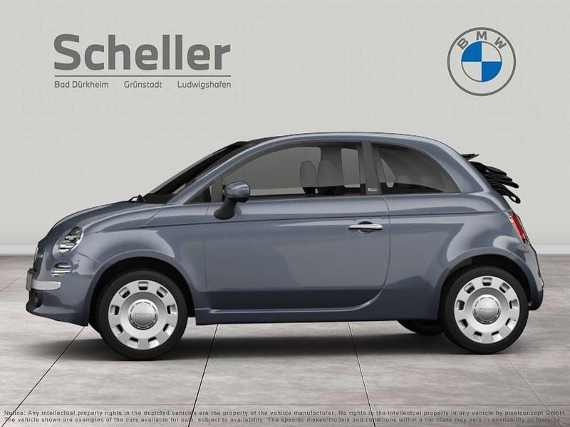 Gebraucht Fiat 500C 69 PS (50 kW) 2016 Grau Cabrio