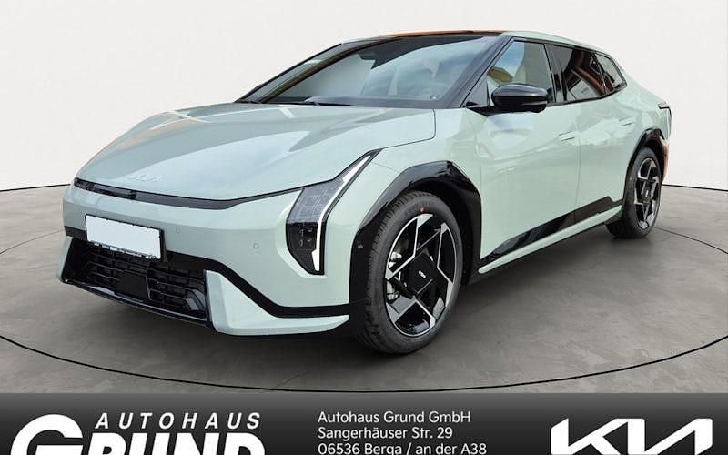 Grau Gebraucht 2025 Kia EV4 GT-Line Kleinwagen | 41.590 € (Superpreis) - Bild 1/4