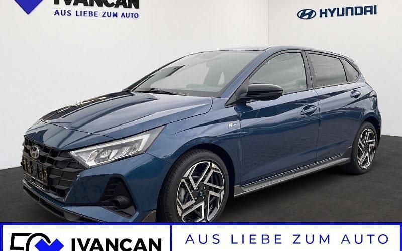 Blau Neu 2025 Hyundai i20 N Line Limousine | 23.590 € (Etwas zu teuer) - Bild 1/4