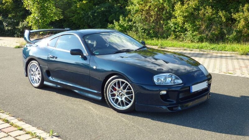 Gebraucht Toyota Supra 224 PS (164 kW) 1993 Blau Coupé