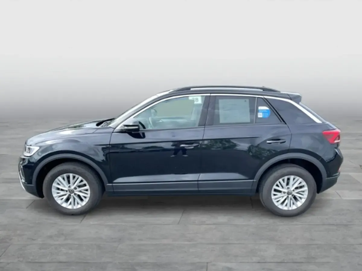 Gebraucht VW T-Roc Life 110 PS (80 kW) 2022 Schwarz SUV