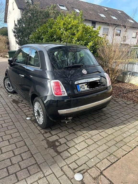 Gebraucht Fiat 500 Lounge 69 PS (50 kW) 2012 Schwarz Kleinwagen