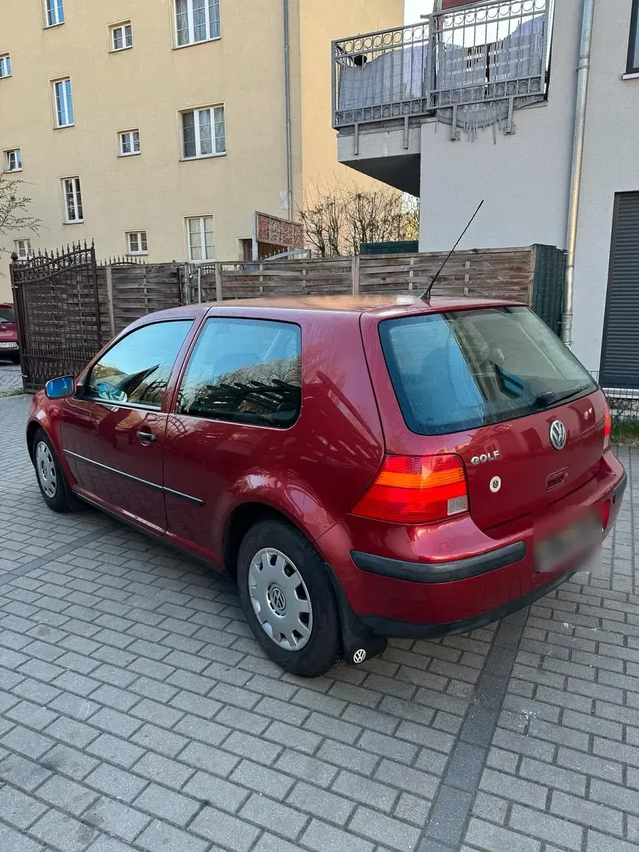 Gebraucht VW Golf III 75 PS (55 kW) 1998 Rot Kleinwagen