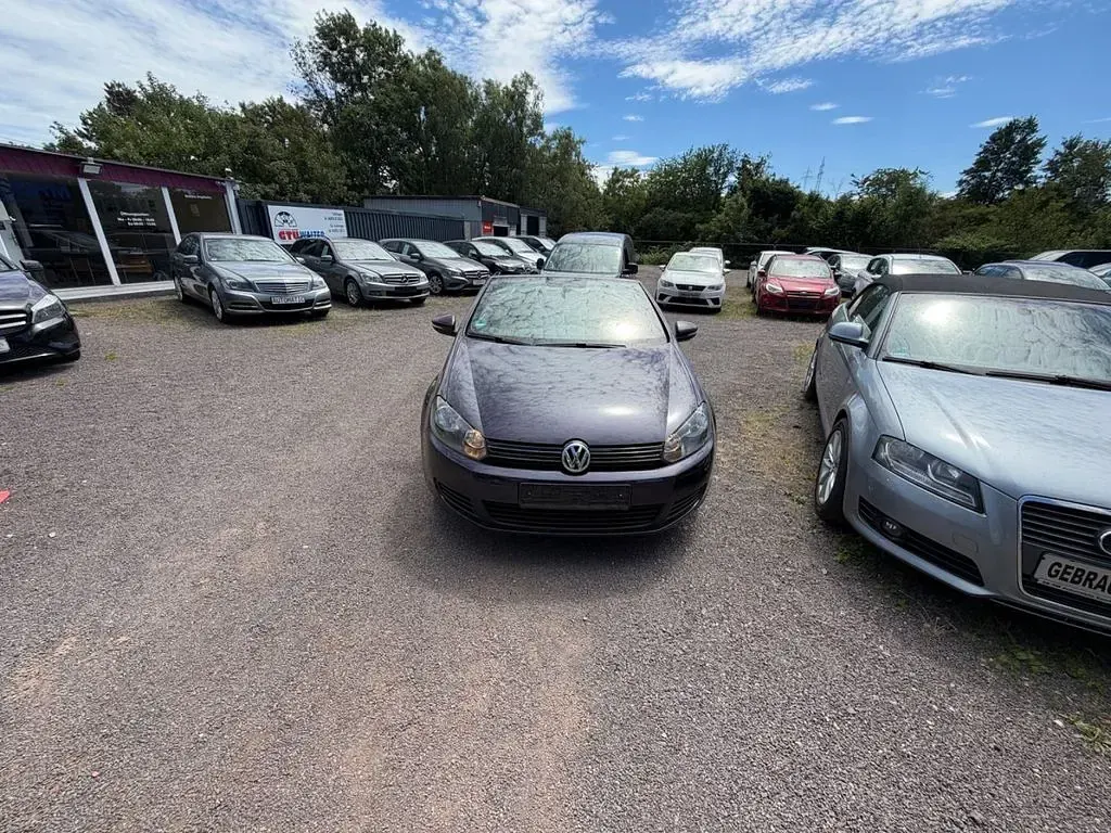 Gebraucht VW Golf Cabriolet 105 PS (77 kW) 2015 Violett Cabrio