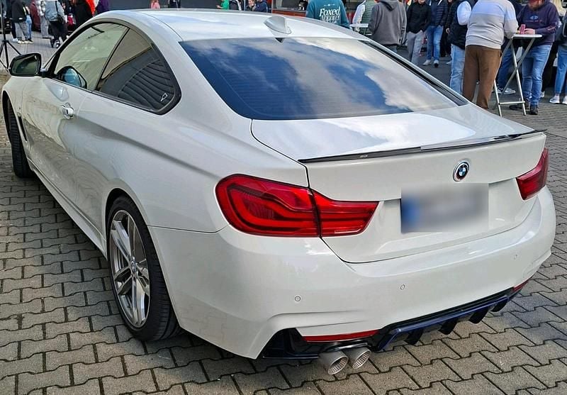 Usata BMW 420 184 CV (135 kW) 2017 Bianco Coupé