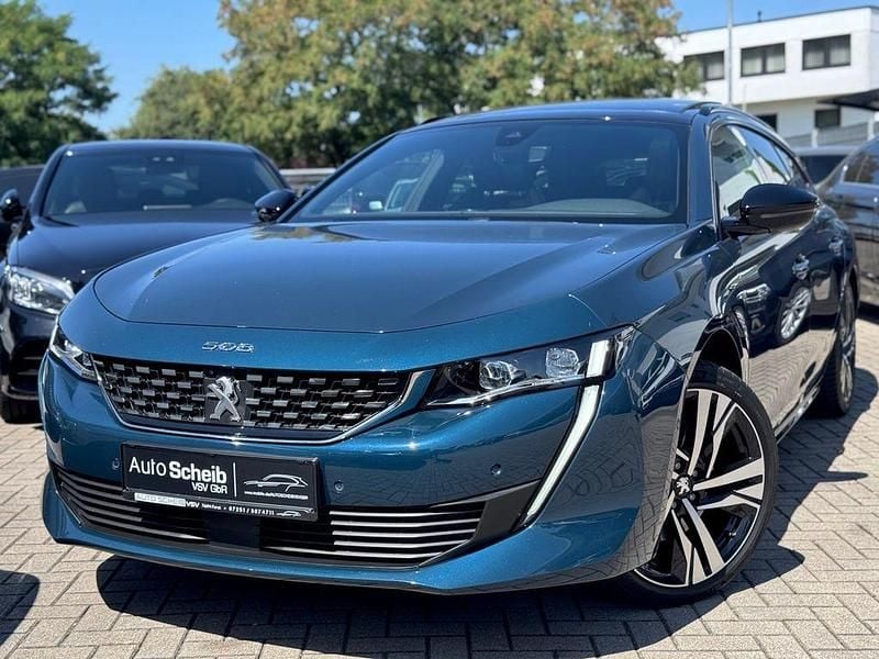 Blau Gebraucht 2019 Peugeot 508 GT Kombi | 22.950 € (Teuer) - Bild 1/4