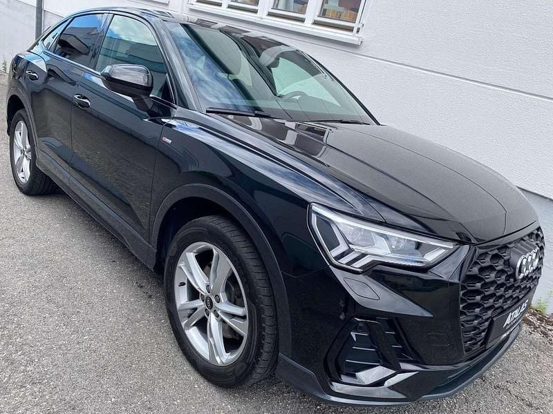 Mythosschwarz Gebraucht 2022 Audi Q3 Sportback S-Line SUV | 30.700 € (Fairer Preis) - Bild 1/4
