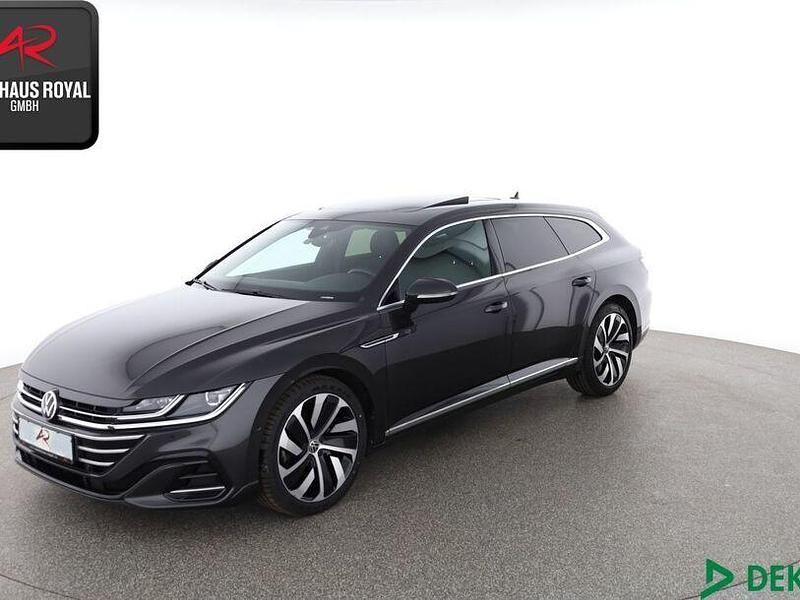 Grau (metallic) Gebraucht 2021 VW Arteon R-line Kombi | 26.880 € (Superpreis) - Bild 1/4