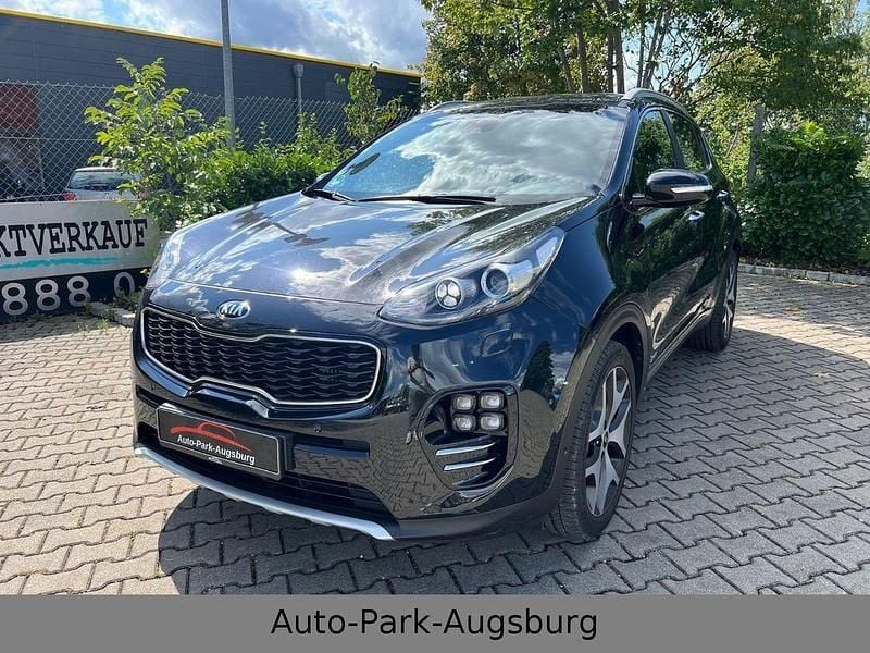 Schwarz Gebraucht 2016 Kia Sportage GT-Line SUV | 16.980 € (Superpreis) - Bild 1/4