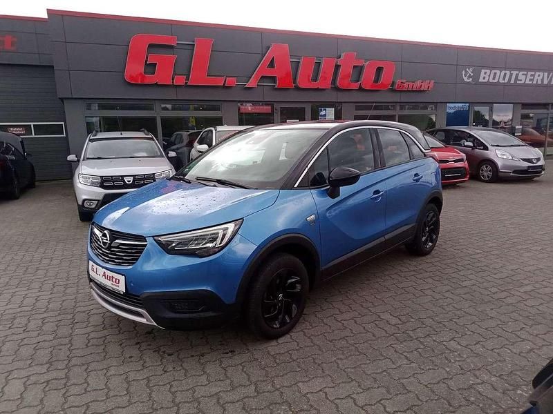 Arktisblau/true blue Gebraucht 2021 Opel Crossland X SUV | 11.990 € (Guter Preis) - Bild 1/4
