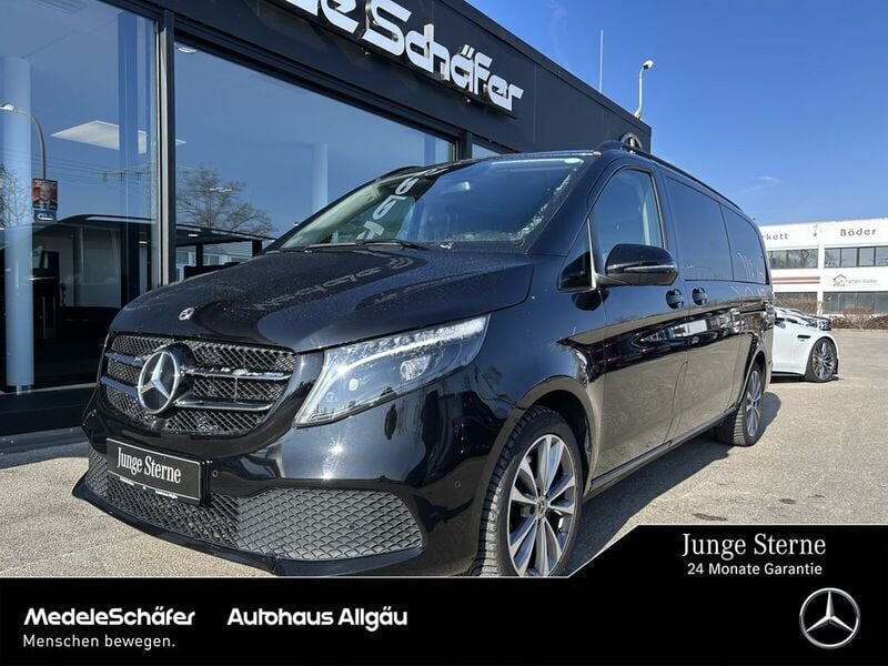 Obsidianschwarz Gebraucht 2023 Mercedes V300 Avantgarde Van / Kleinbus | 55.850 € (Superpreis) - Bild 1/4