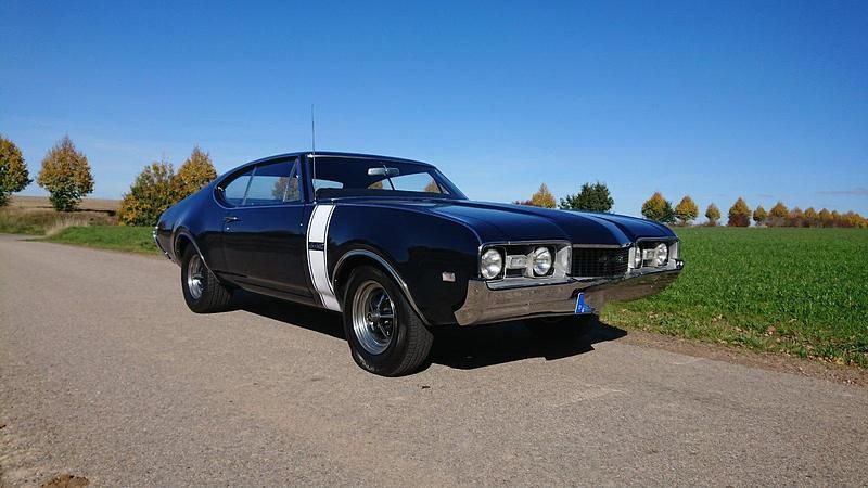 Gebraucht Oldsmobile Cutlass 354 PS (260 kW) 1968 Blau Coupé