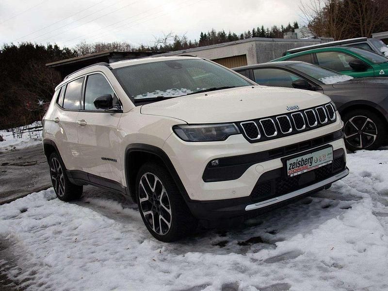 Ivory white Gebraucht 2021 Jeep Compass Limited SUV | 21.900 € (Guter Preis) - Bild 1/4
