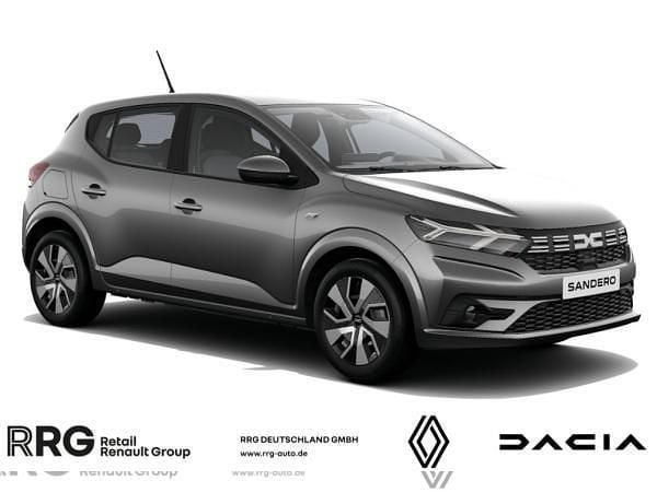 Blau (ironblau metallic (blau)) Neu 2025 Dacia Sandero Expression Kleinwagen | 15.269 € (Superpreis) - Bild 1/3