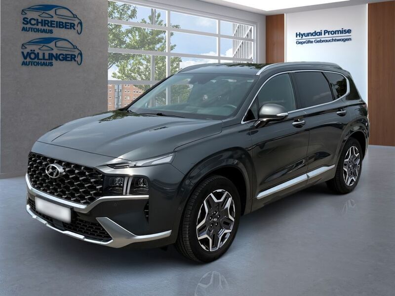 Rain forest / met Gebraucht 2022 Hyundai Santa Fe Signature SUV | 35.990 € (Guter Preis) - Bild 1/4