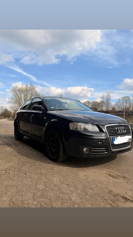 Gebraucht Audi A3 Attraction 102 PS (75 kW) 2007 Schwarz Kleinwagen