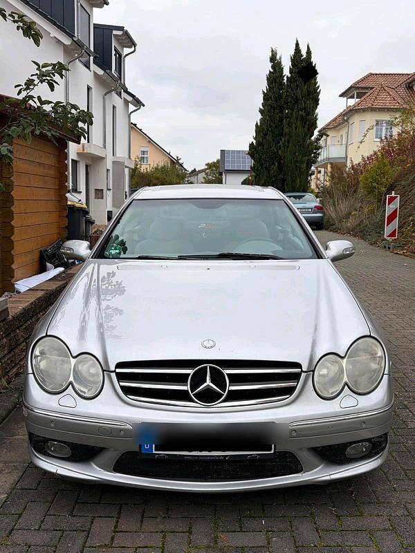 Silber Gebraucht 2003 Mercedes CLK270 AMG Coupé | 2.900 € (Superpreis) - Bild 1/4