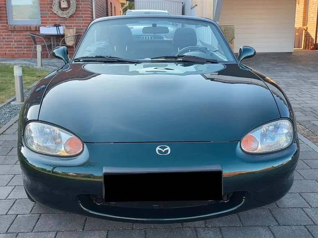 Gebraucht Mazda MX5 110 PS (80 kW) 1998 Grün Cabrio