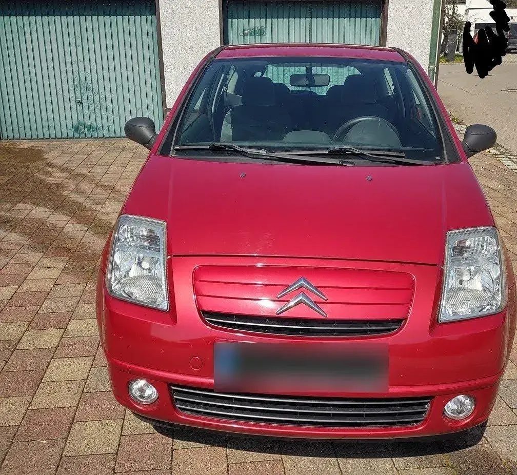 Gebraucht Citroën C2 60 PS (44 kW) 2005 Rot Kleinwagen
