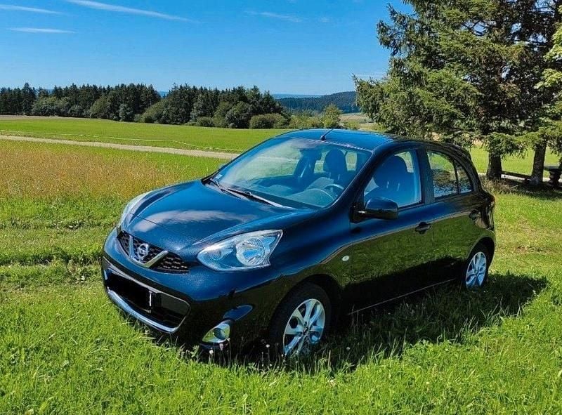 Gebraucht Nissan Micra Acenta 98 PS (72 kW) 2013 Schwarz Kleinwagen
