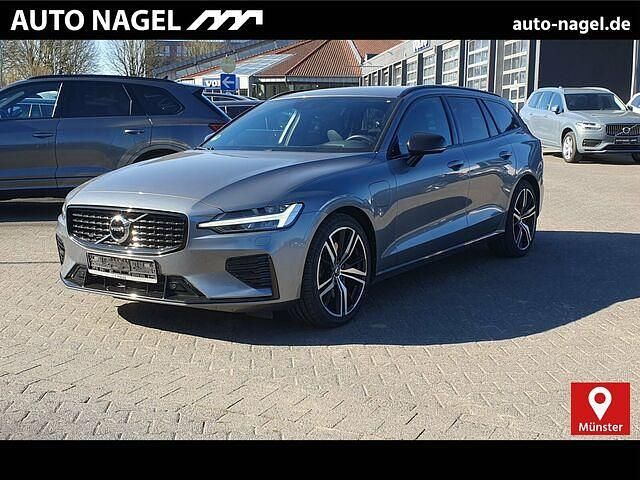 Osmium grey / Gebraucht 2021 Volvo V60 R-Design Kombi | 29.800 € (Teuer) - Bild 1/2