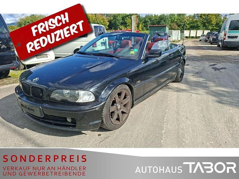 Schwarz ii Gebraucht 2001 BMW 320 Cabriolet Cabrio | 2.985 € (Superpreis) - Bild 1/4