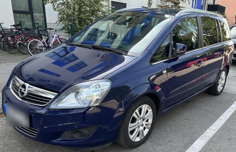 Blau Gebraucht 2012 Opel Zafira Family Van / Kleinbus | 5.300 € (Fairer Preis) - Bild 1/4