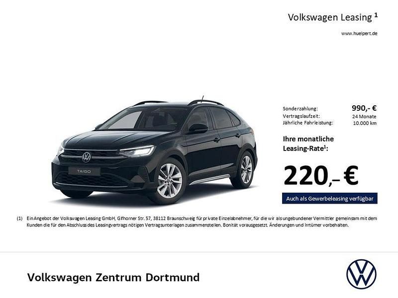 Gebraucht VW Taigo Goal 150 PS (110 kW) 2025 Schwarz SUV
