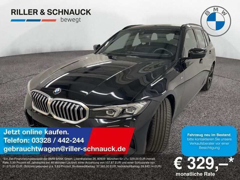 Black sapphire Gebraucht 2024 BMW 330 M Sport Kombi | 39.950 € (Superpreis) - Bild 1/4