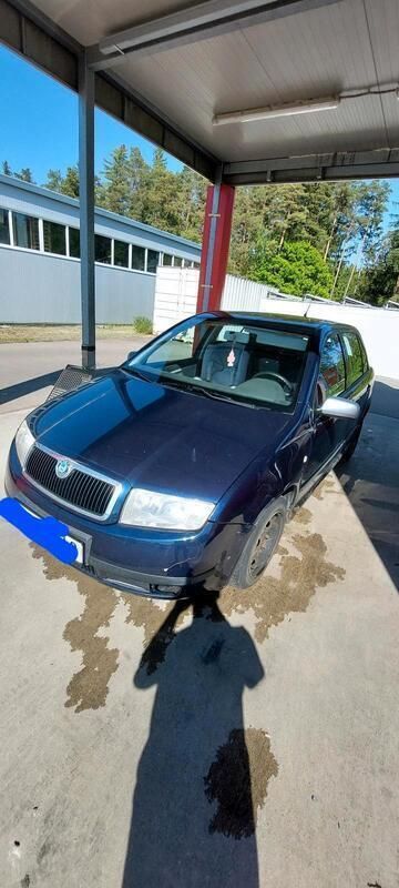 Blau Gebraucht 2002 Skoda Fabia Kleinwagen | 700 € (Superpreis) - Bild 1/4
