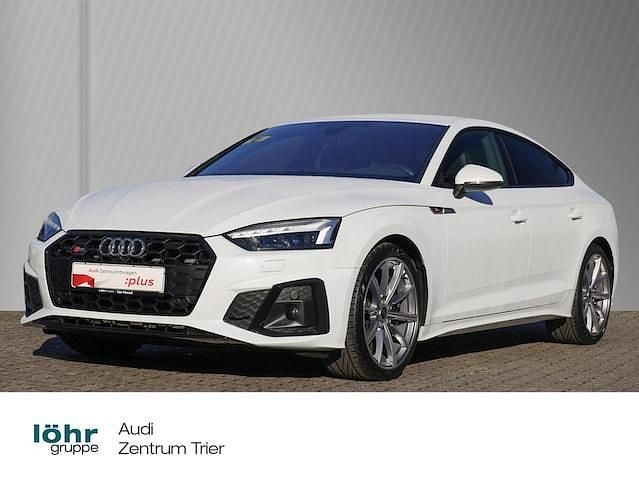 Gebraucht Audi S5 Ambiente 341 PS (250 kW) 2023 Gletscherweiß metallic Coupé