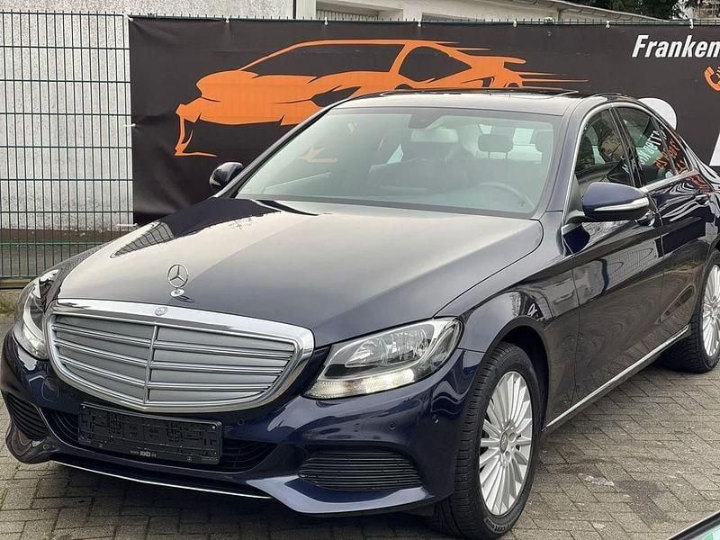 Blau Gebraucht 2014 Mercedes C220 Limousine | 17.000 € (Fairer Preis) - Bild 1/4