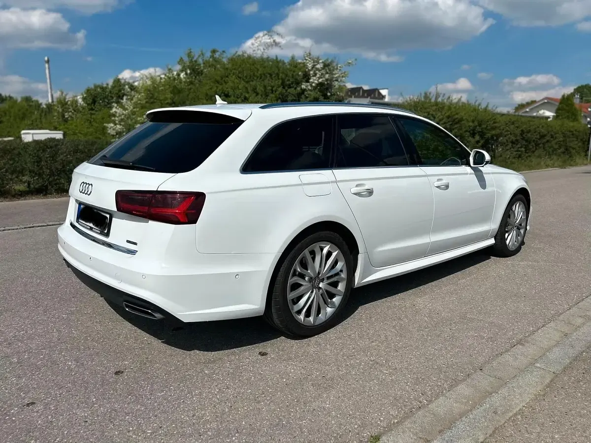 Używany Audi A6 Ambiente 272 KM (200 kW) 2017 Biały Kombi