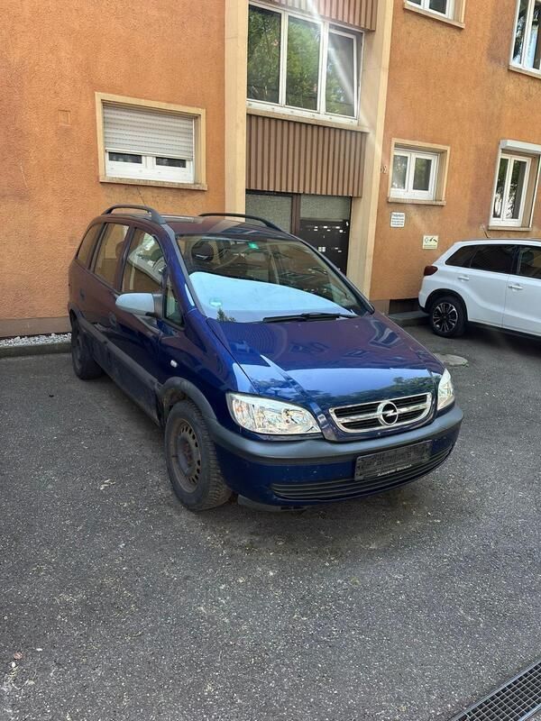 Blau Gebraucht 2005 Opel Zafira Van / Kleinbus | 500 € (Superpreis) - Bild 1/4