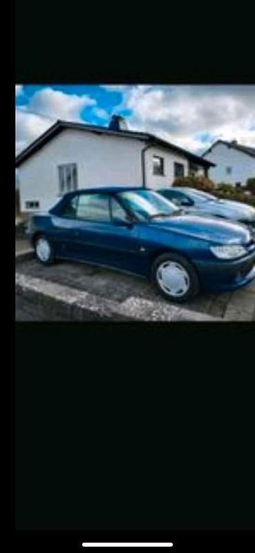 Blau Gebraucht 2001 Peugeot 306 Cabriolet Premium Cabrio | 2.200 € (Fairer Preis) - Bild 1/4