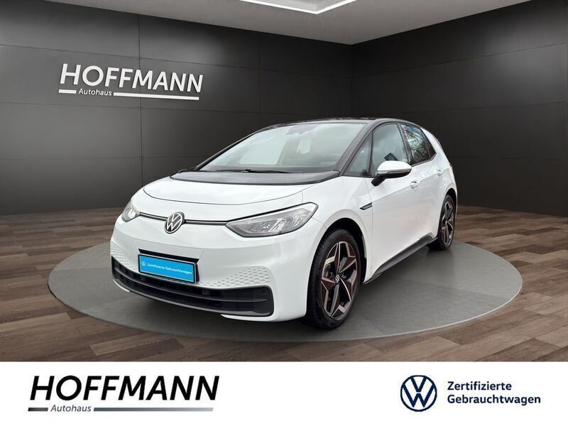 Weiß Gebraucht 2023 VW ID.3 Pro Performance Kleinwagen | 20.990 € (Superpreis) - Bild 1/3
