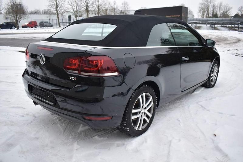 Gebraucht VW Golf Cabriolet Basis 105 PS (77 kW) 2011 Schwarz Cabrio