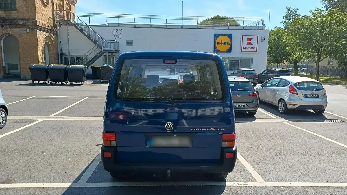 Gebraucht VW T4 151 PS (111 kW) 1998 Blau Van