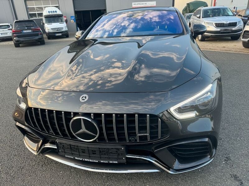 Grafitgrau metalliclack Gebraucht 2021 Mercedes AMG GT 63 AMG Coupé | 120.550 € (Fairer Preis) - Bild 1/4